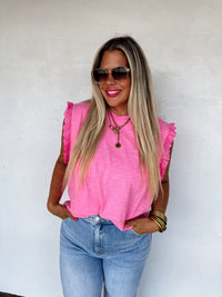 SWEET LACE DAYS TEE