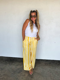 GAME DAY WIDE LEG PANTS