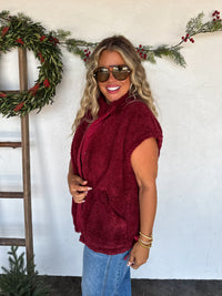 LINDEN SHERPA VEST JACKET