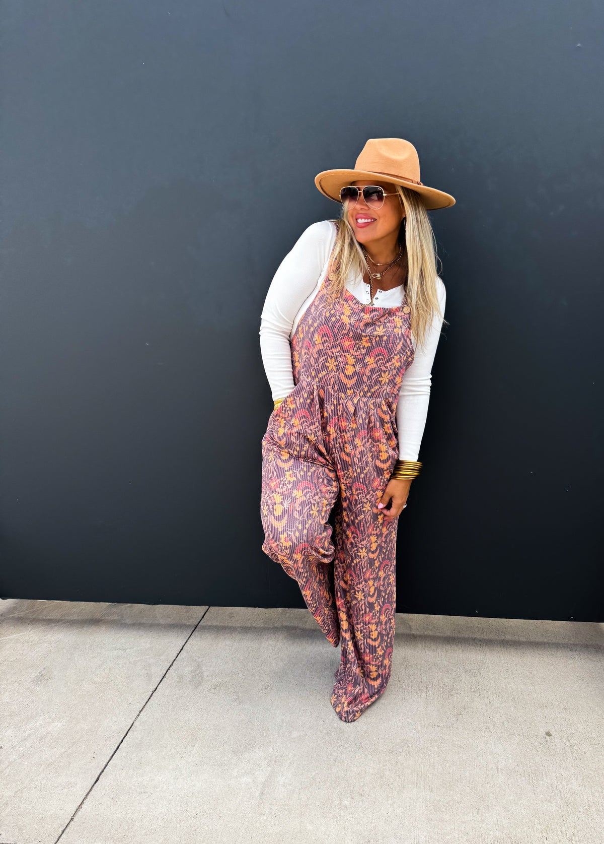 CASSIDY FALL BOHO OVERALLS