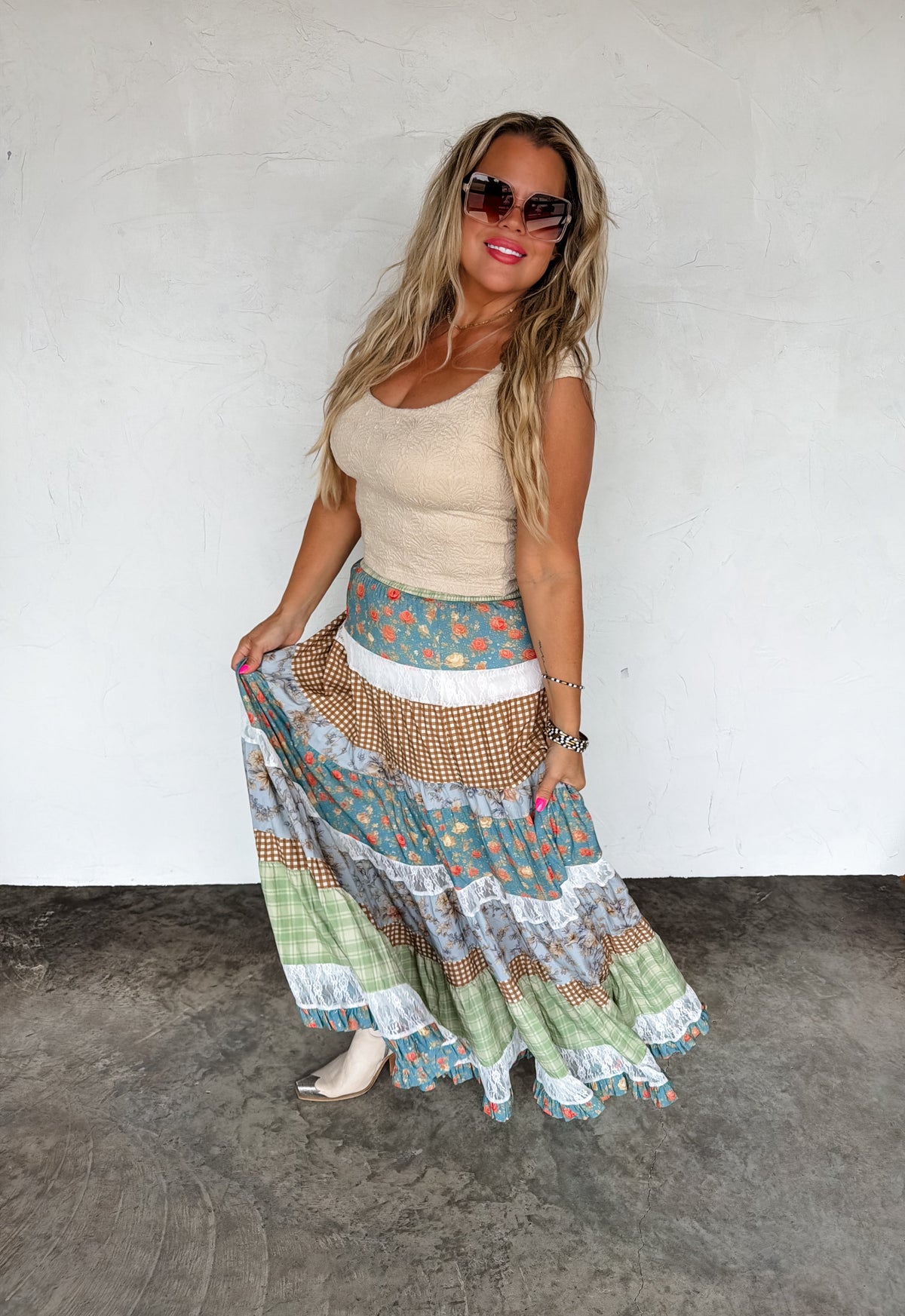 COUNTRY SUMMER MAXI SKIRT