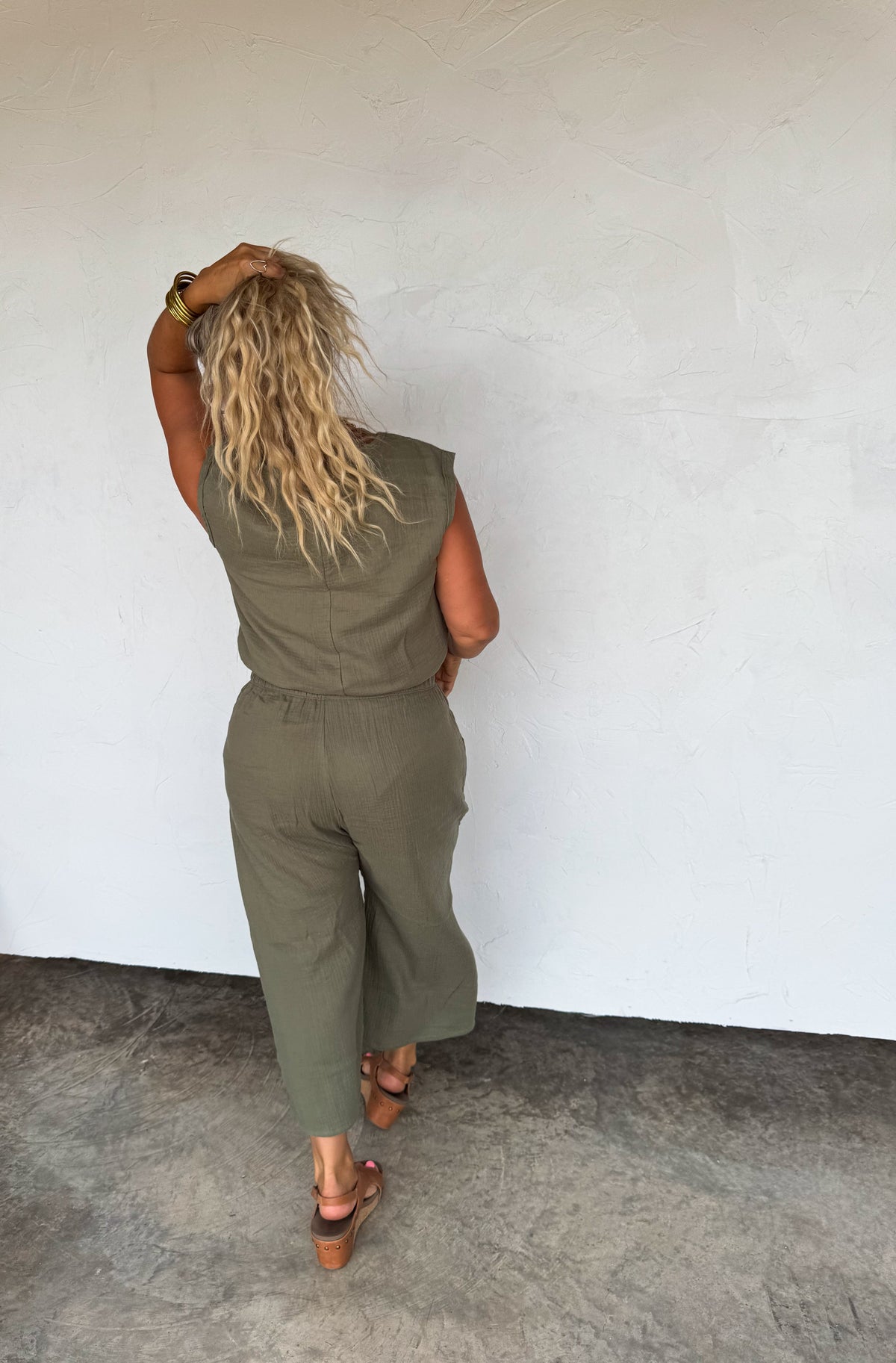LAURA CROP PANT SET