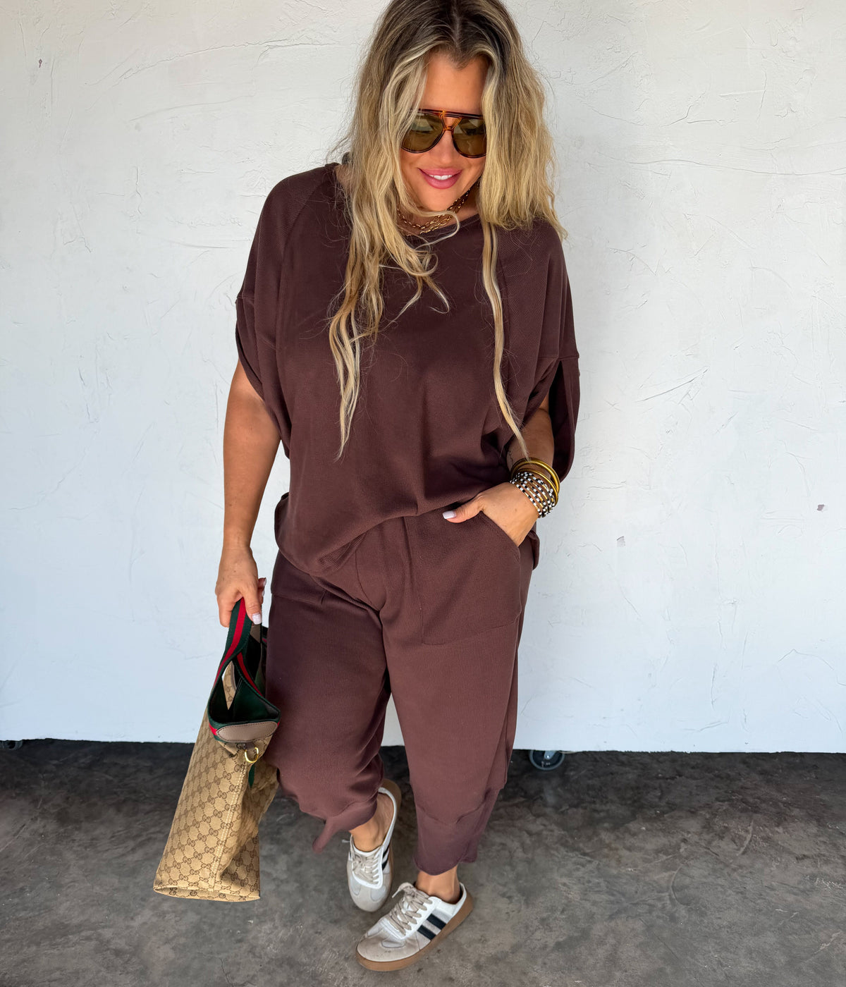 KEATON WAFFLE LOUNGE SETS