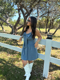 BRIA BOW DRESS