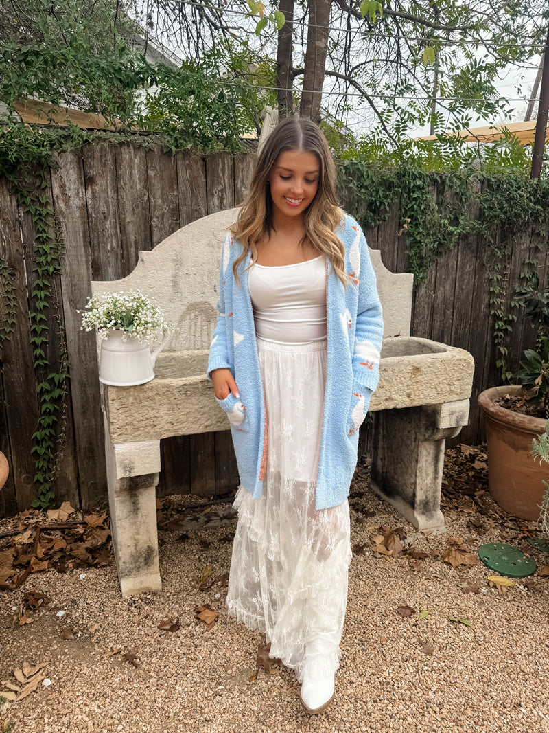FARM GIRL CLOUD CARDIGAN