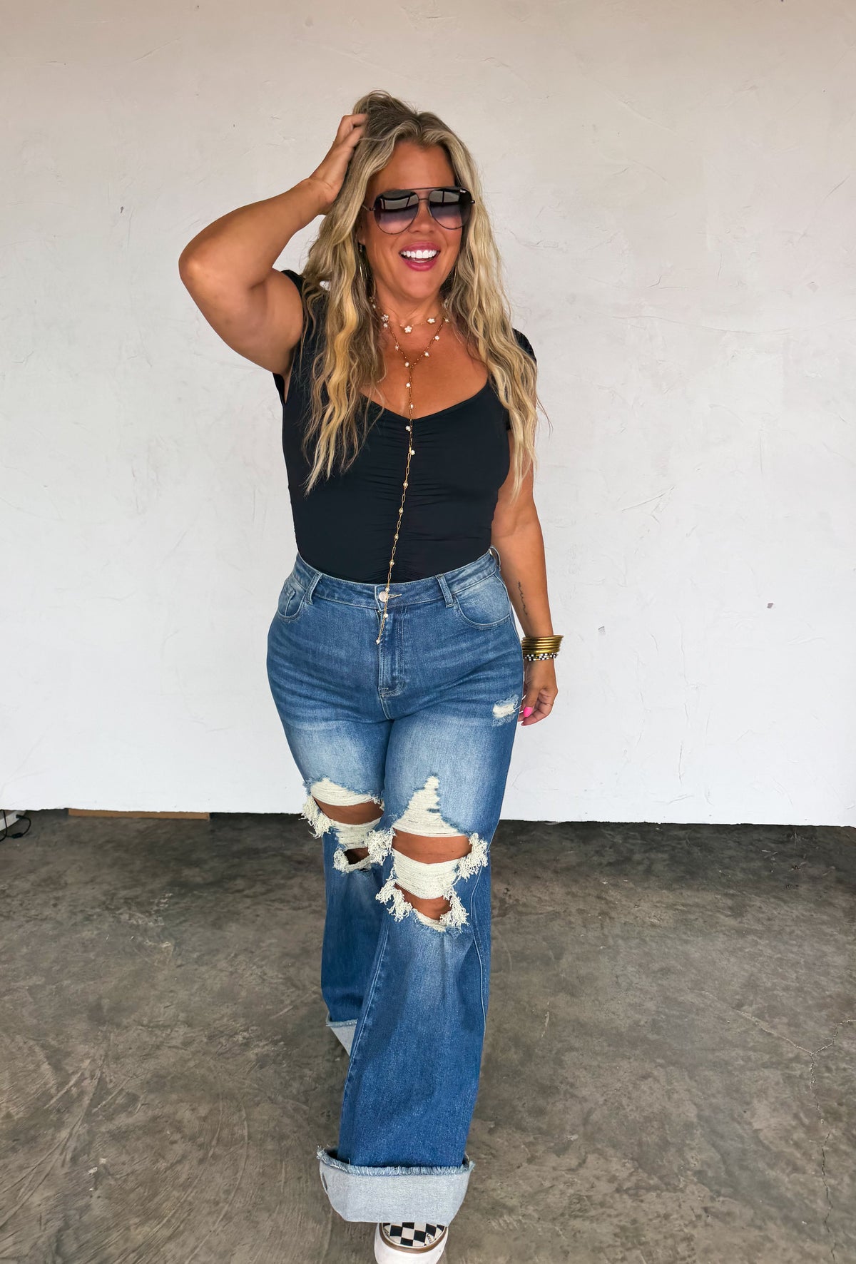 BLAKELEY DISTRESSED JEANS