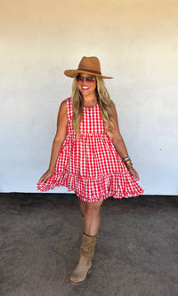 HARVEST & GINGHAM DRESS
