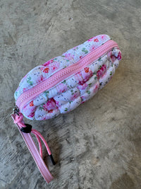 FLORAL & COWBOY MINI PUFF CLUTCH BAG