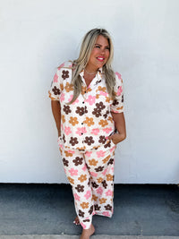 LUXE PRINT PAJAMA LOUNGE SET