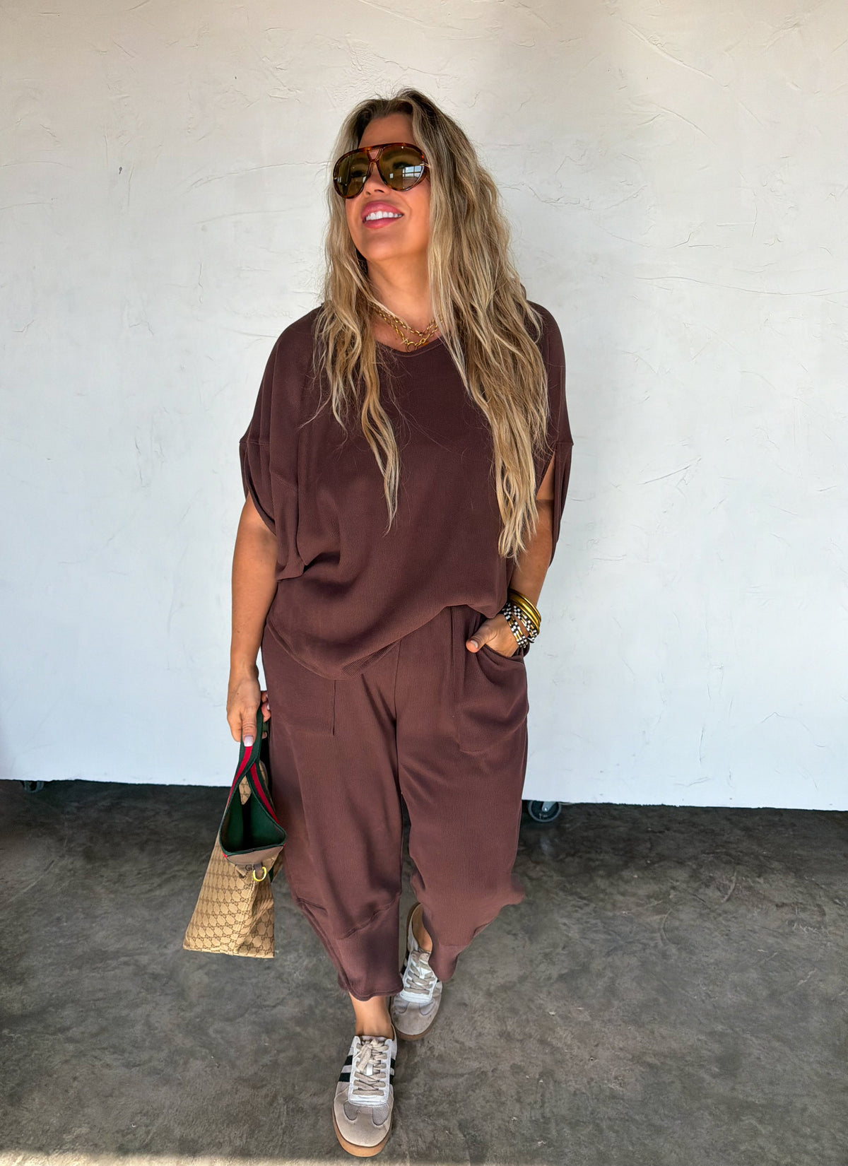 KEATON WAFFLE LOUNGE SETS