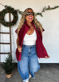 LINDEN SHERPA VEST JACKET