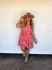 HARVEST & GINGHAM DRESS
