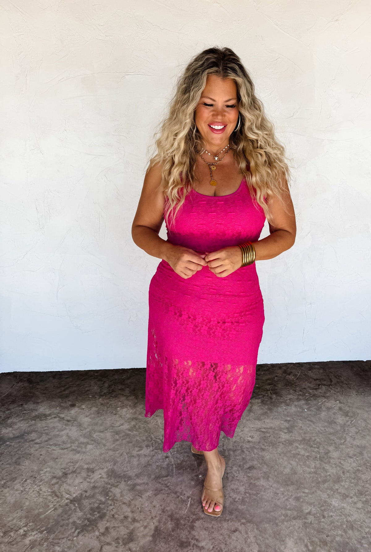 LEELY LACE DRESS