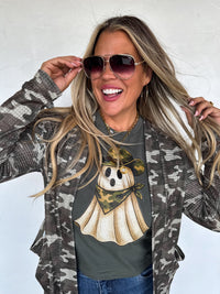 CAMO & CHEETAH PRINT LOLA CARDIGAN