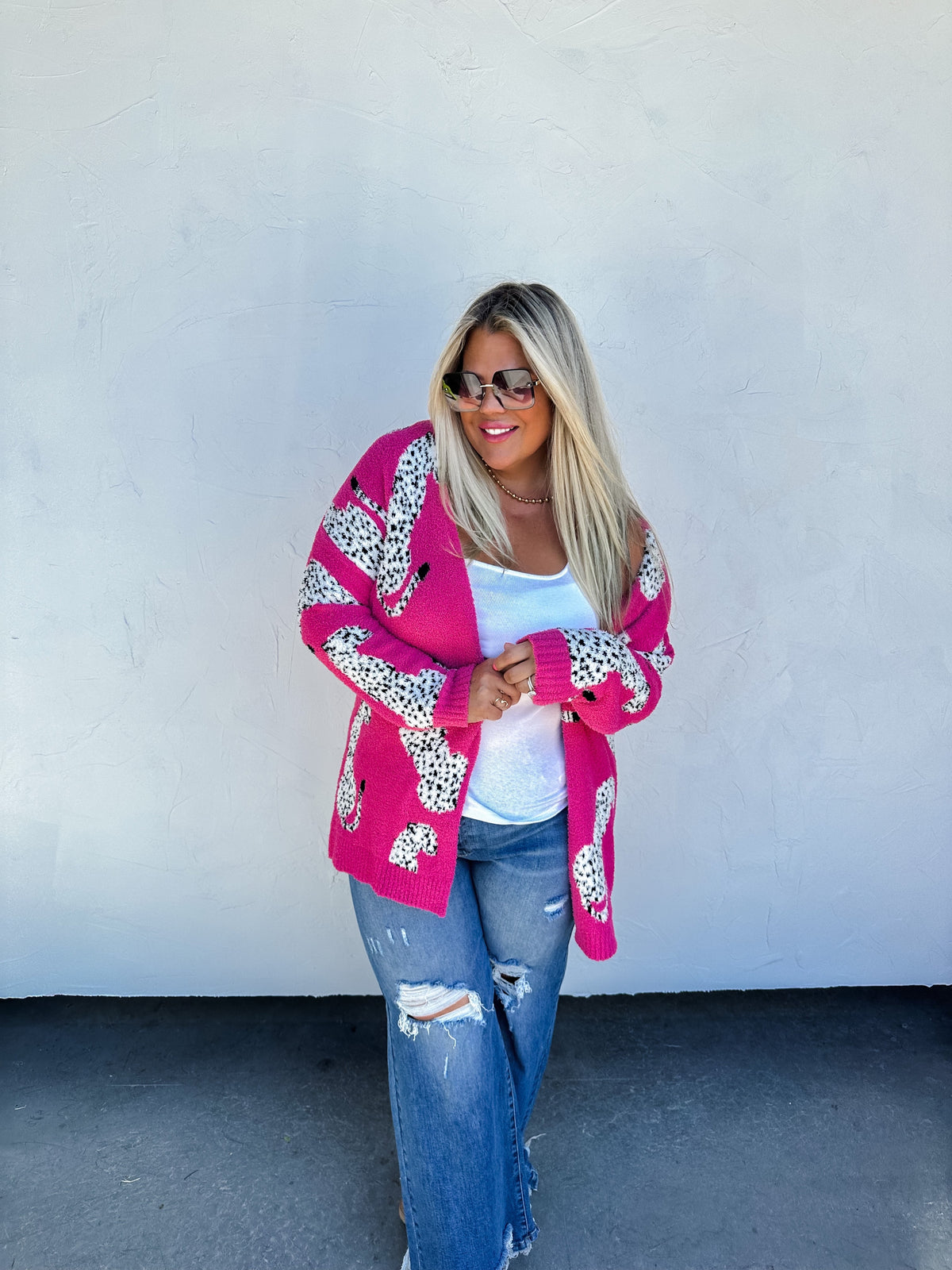 WILD ABOUT IT CHEETAH CARDIGAN