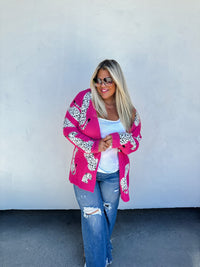 WILD ABOUT IT CHEETAH CARDIGAN