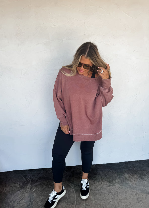 JOSS WASHED SWEATSHIRT