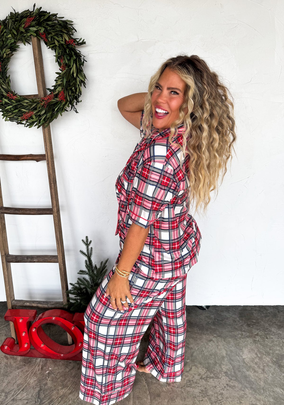 CHRISTMAS LUXE PJ SETS