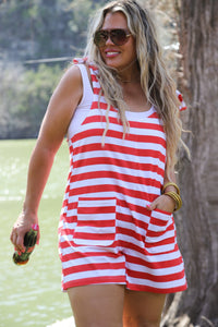 SUNNY STRIPE ROMPER