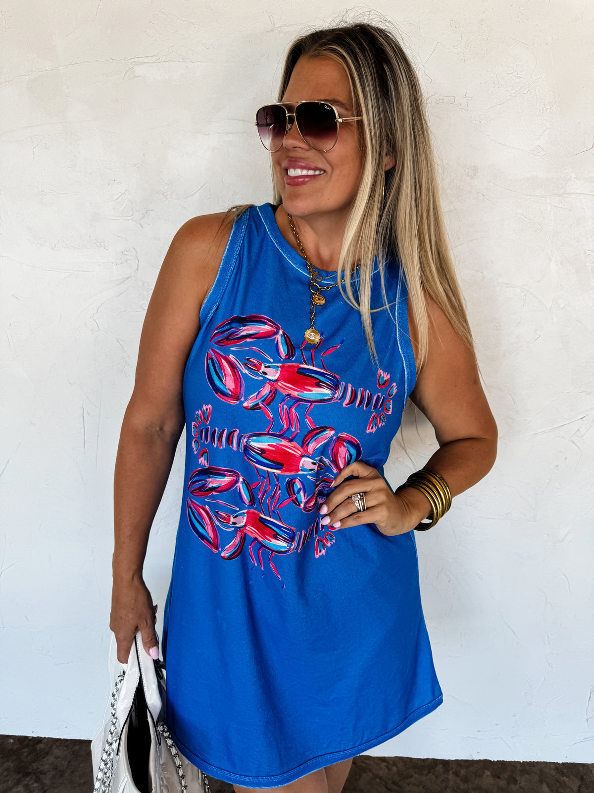 TROPIC LIKE IT’S HOT TERRY DRESS