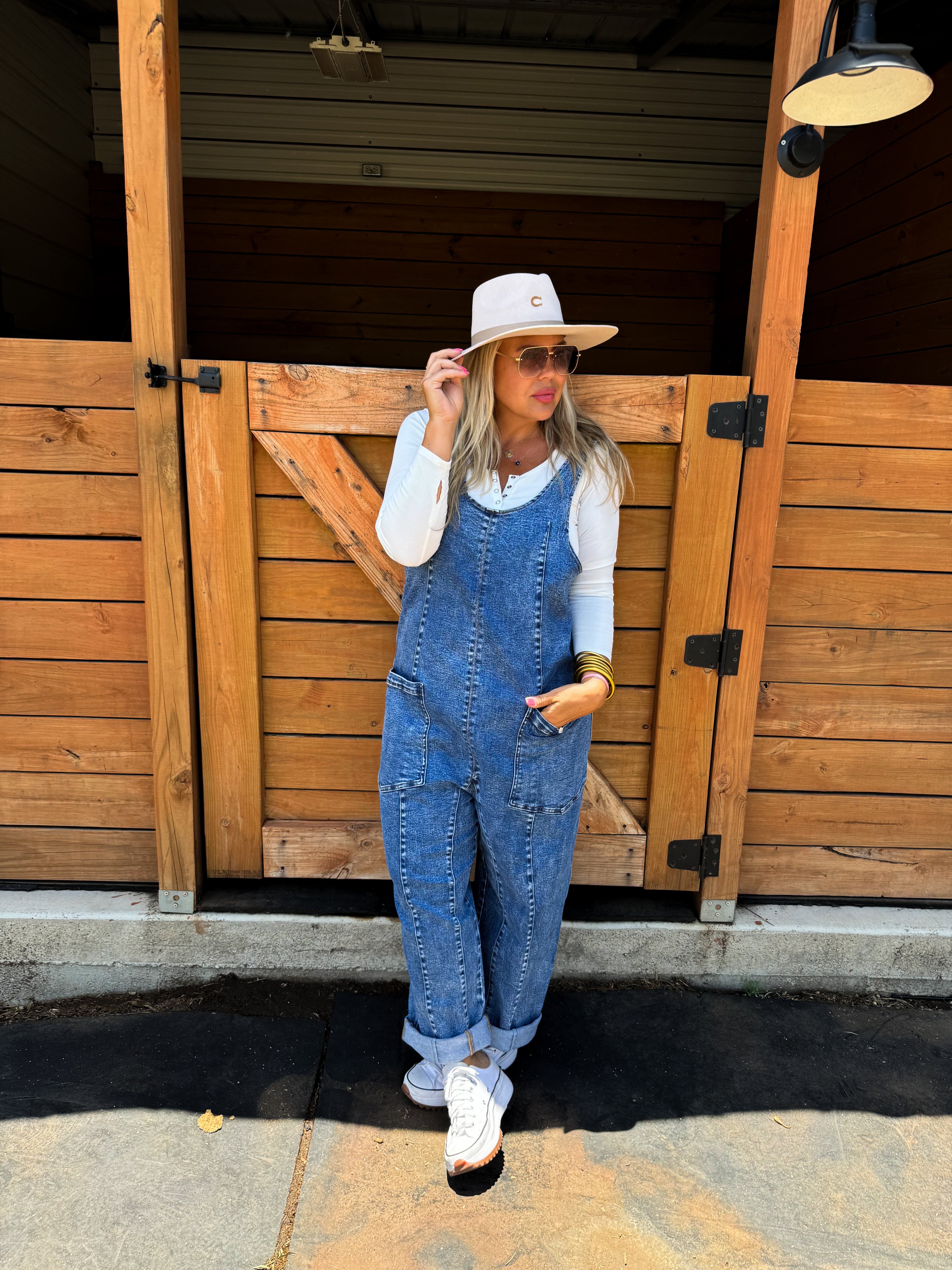 BRITTE ROMPER OVERALLS – BLAKELEY BRAND
