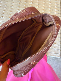 WESTERN MINI PUFF CLUTCH BAG