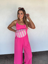 COOPER RIBBED ROMPER