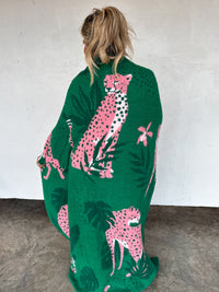 CHEETAH & STAR CLOUD BLANKET