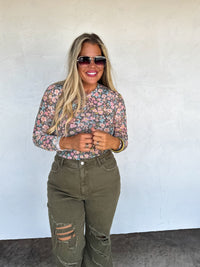 BOOTS & BLOOMS COLLECTION MESH TOPS