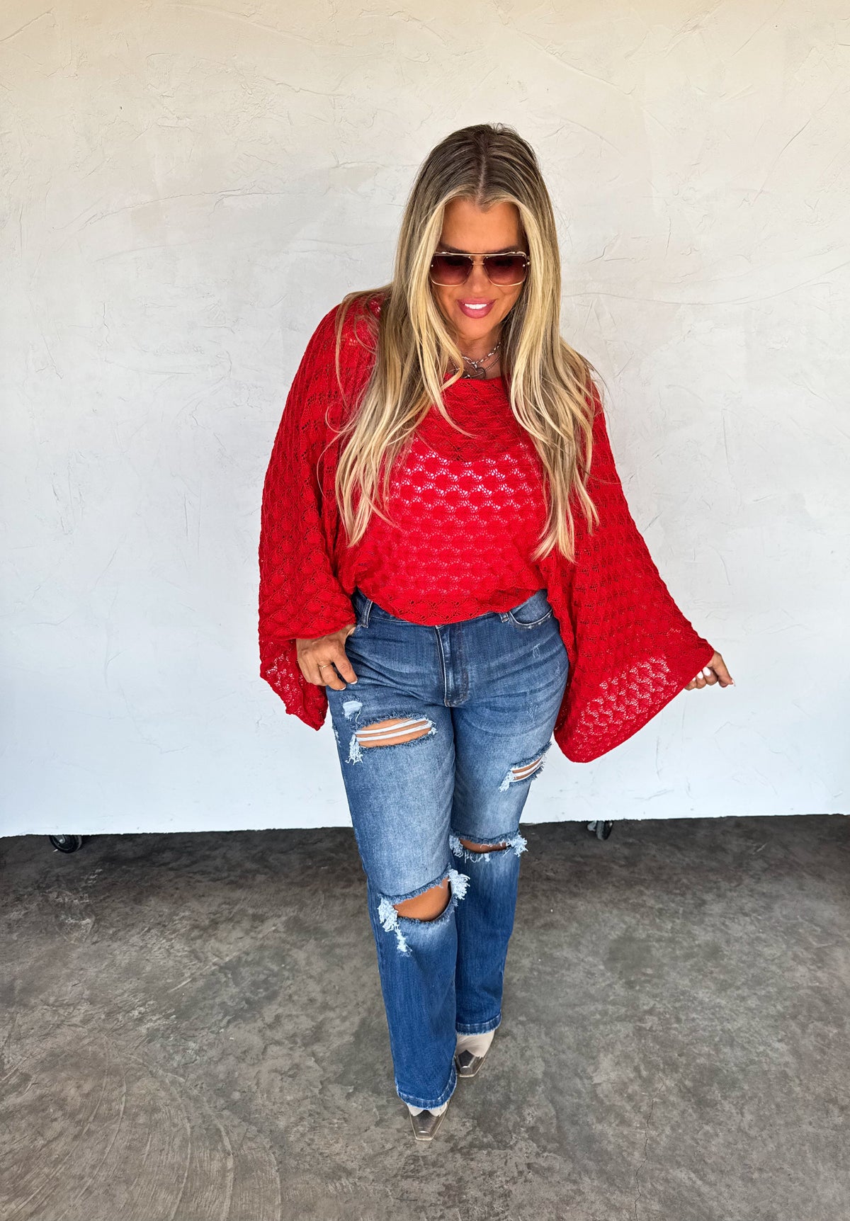 WINTER FREE SPIRIT BELL SLEEVE TOP