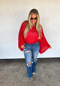 WINTER FREE SPIRIT BELL SLEEVE TOP