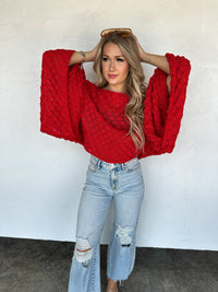 WINTER FREE SPIRIT BELL SLEEVE TOP