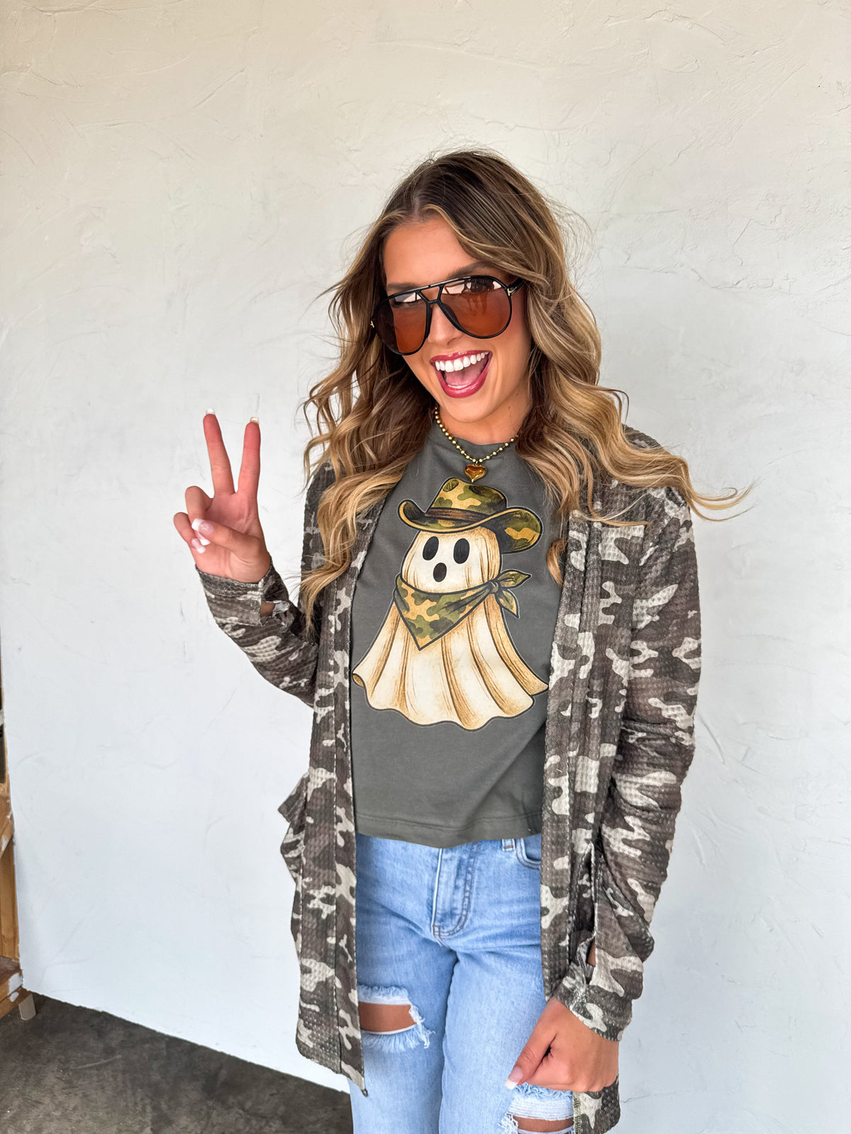 CAMO & CHEETAH PRINT LOLA CARDIGAN