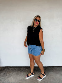 SWEET LACE DAYS TEE