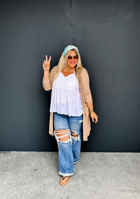 SIERRA RIBBED CARDIGANS