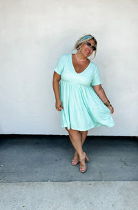 SUMMER COLORS STORMI RIBBED DRESS