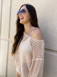 PARADISE DREAMS KNIT TOP