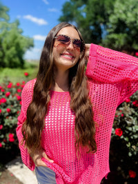 PARADISE DREAMS KNIT TOP