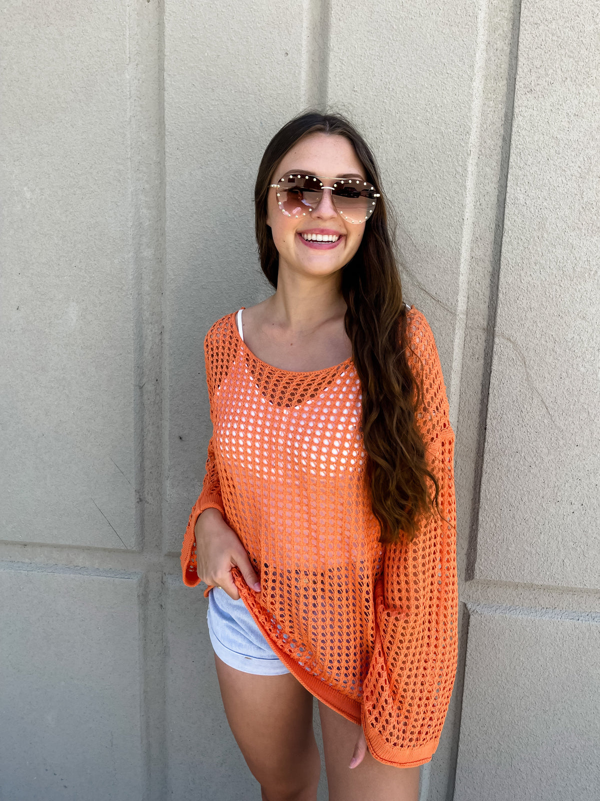 PARADISE DREAMS KNIT TOP