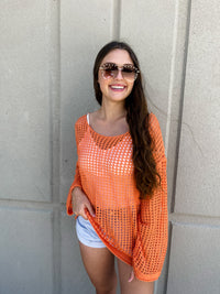PARADISE DREAMS KNIT TOP