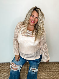 PARADISE DREAMS KNIT TOP