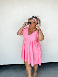 SUMMER COLORS STORMI RIBBED DRESS