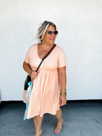 SUMMER COLORS STORMI RIBBED DRESS