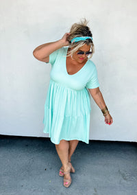 SUMMER COLORS STORMI RIBBED DRESS