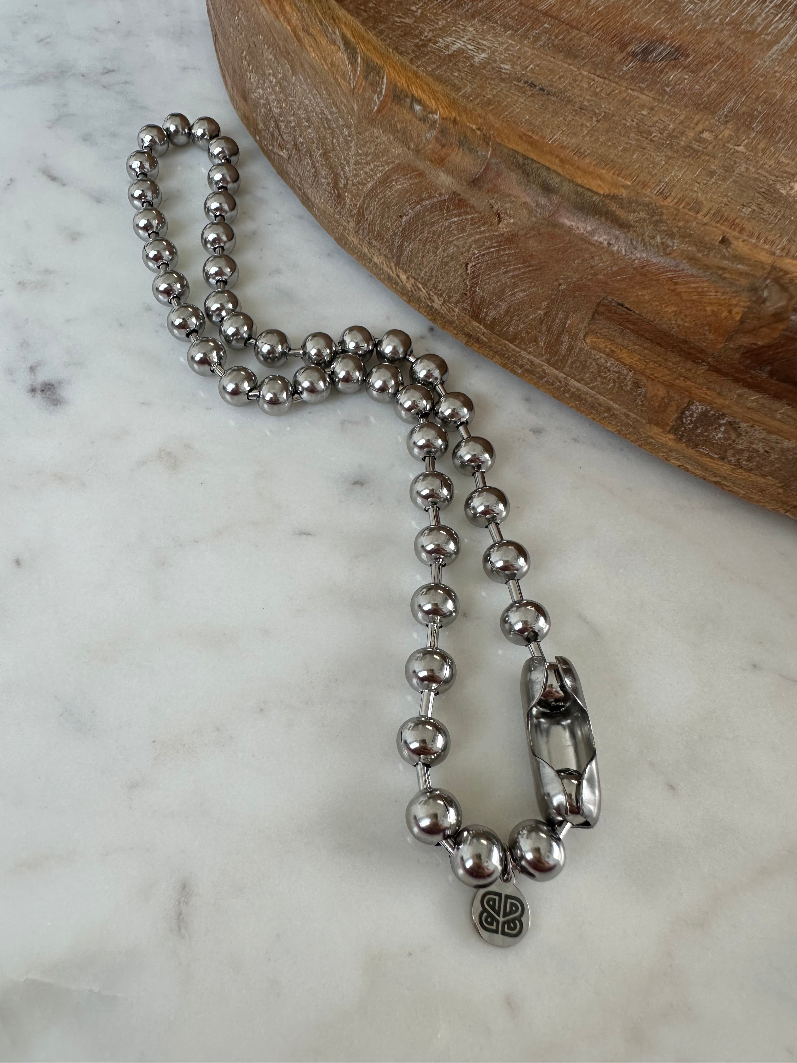 BALL CHAIN NECKLACE – BLAKELEY BRAND