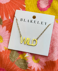 SCRIPT NECKLACES