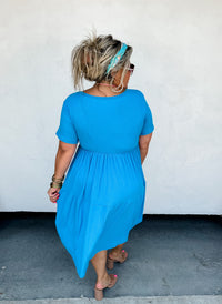 SUMMER COLORS STORMI RIBBED DRESS