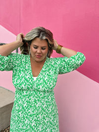 ONE OF A KIND LOVE FLORAL DRESS