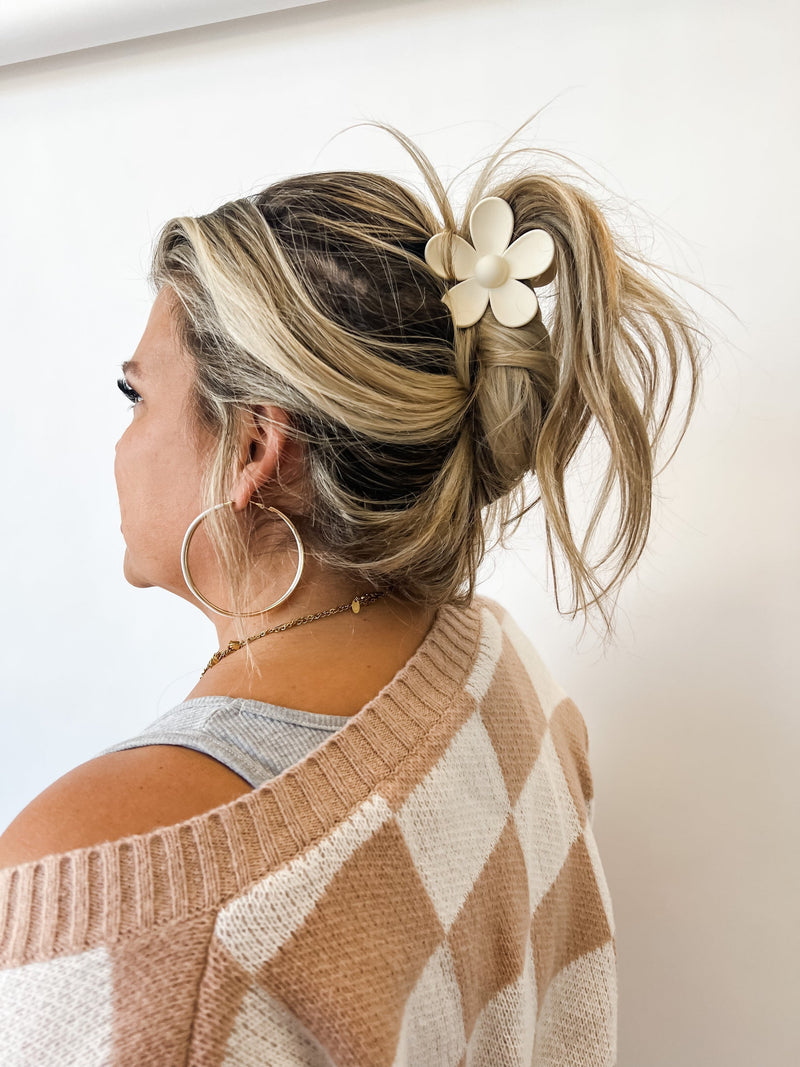 FLOWER HAIRCLIPS