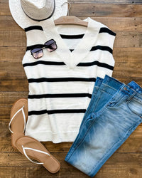 VARSITY SWEATER VEST